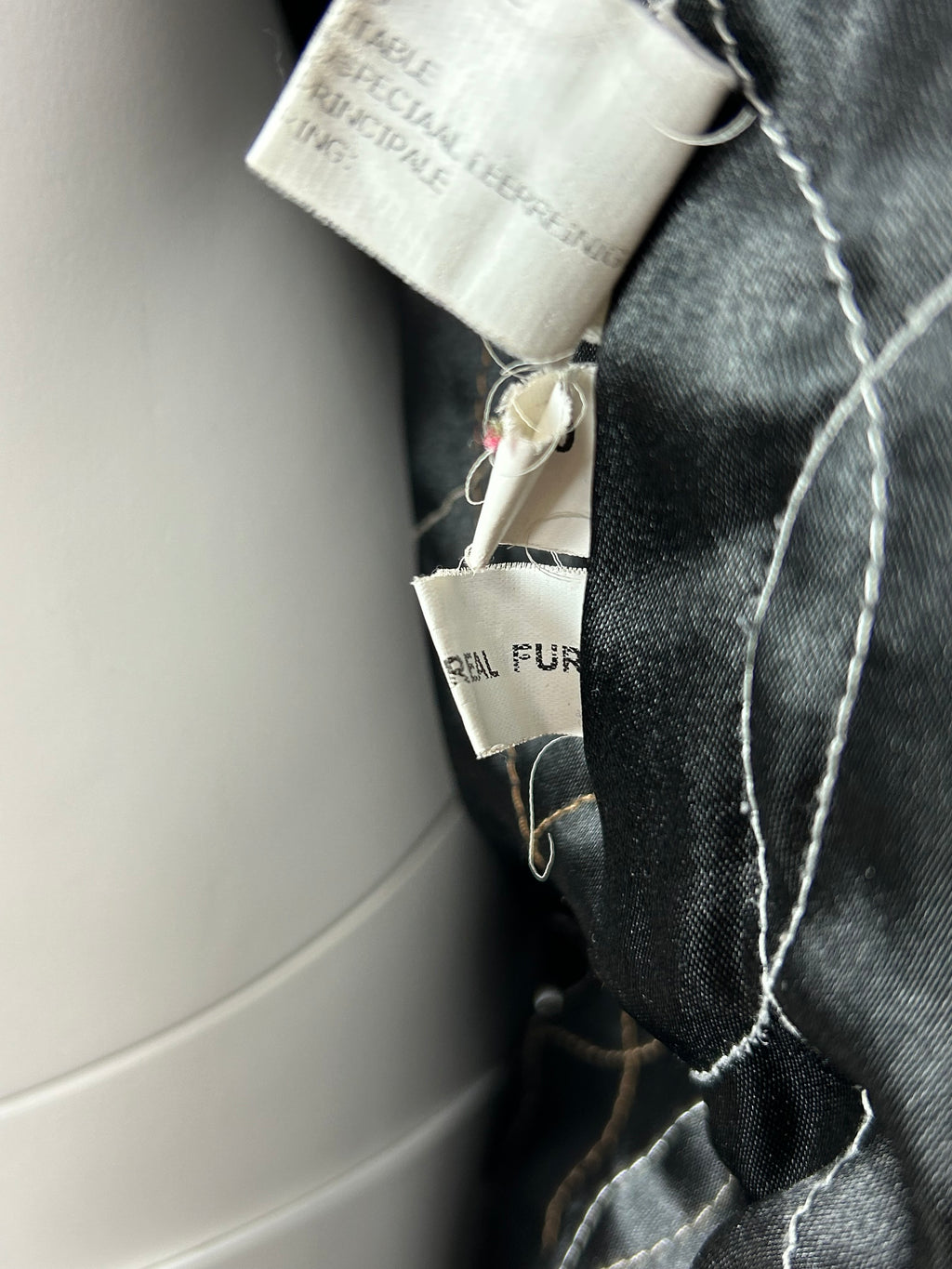 Black Real Leather Biker Jacket with Real Fur Details