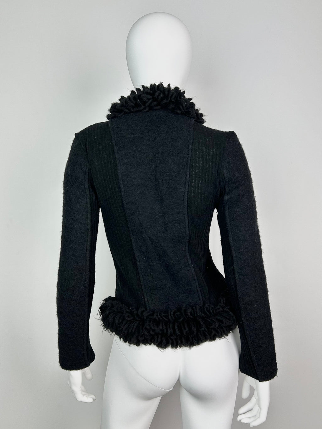 “Penny Lane” Structured Wool Blend Sweater