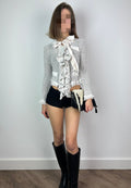 Zone Bleue Paris Zip Up Sweater