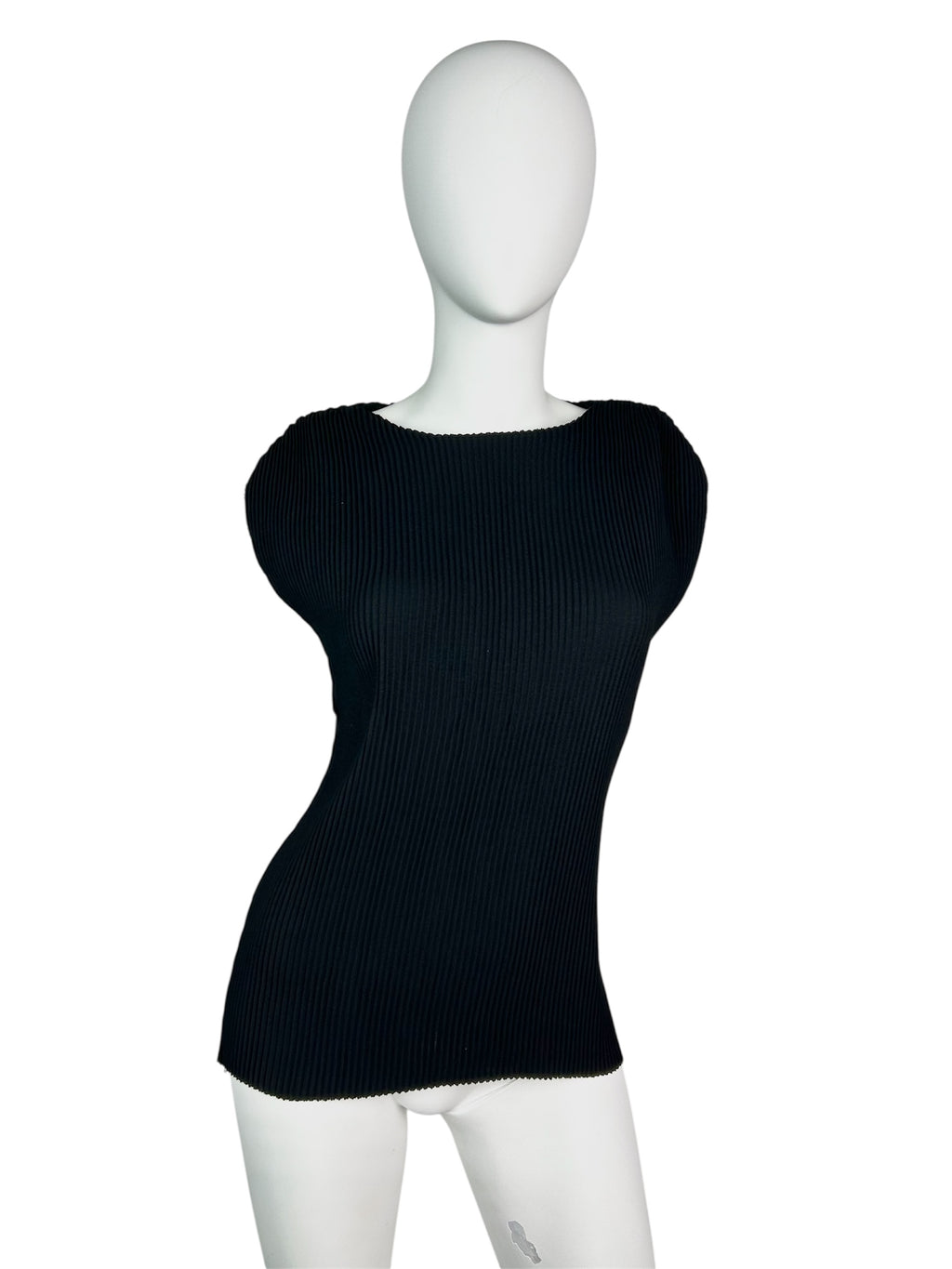 Plisse Crinkle Sleeveless Top