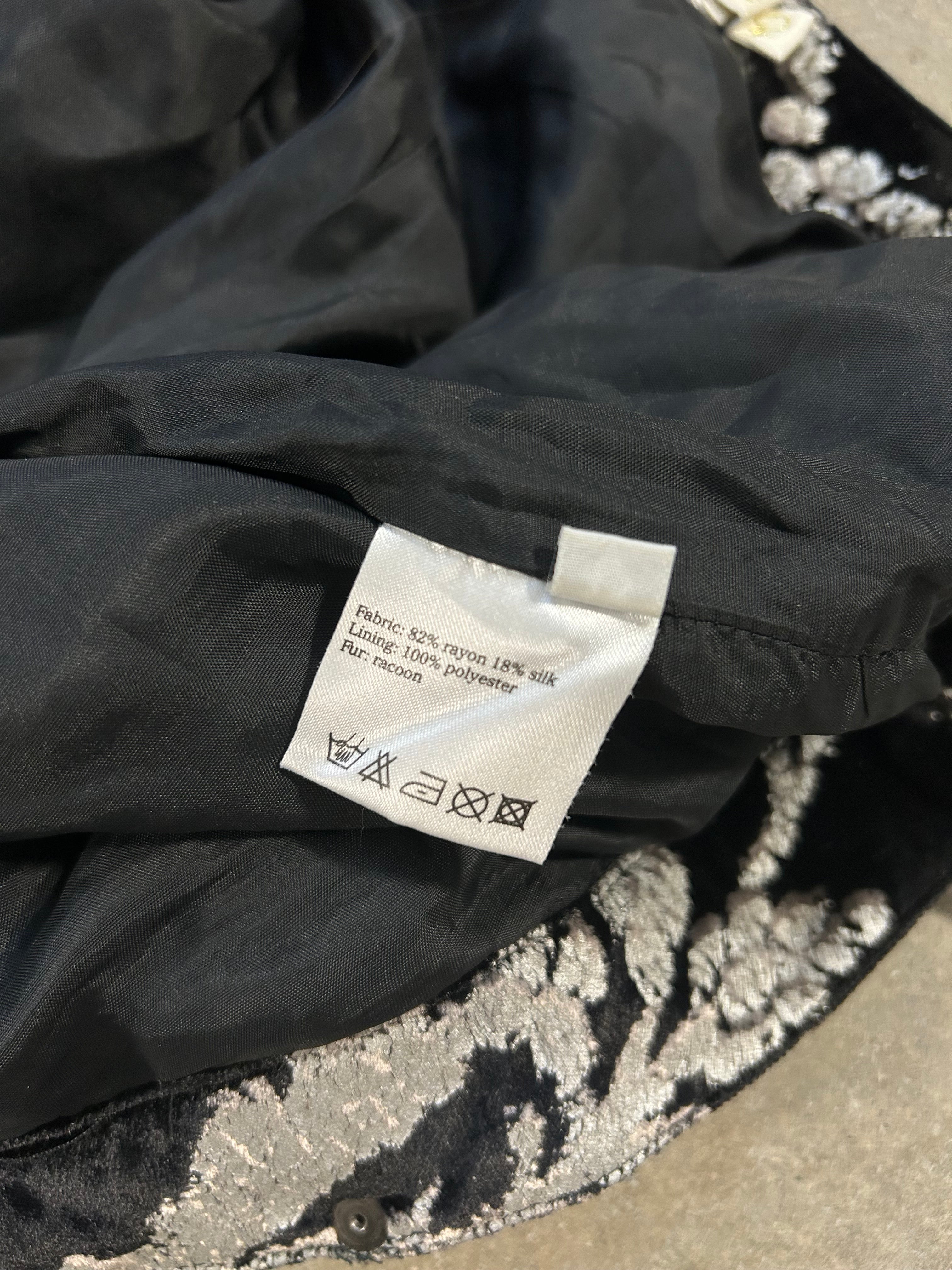 MUNTHE PLUS SIMONSEN Brocade Damask Velvet Trousers