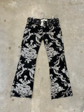 MUNTHE PLUS SIMONSEN Brocade Damask Velvet Trousers